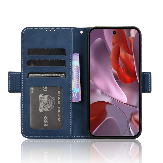 Flip case for Google Pixel 9A, Card Slot, dark blue