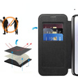 Flip case for Samsung Galaxy A26, RFID Wallet MagSafe CamShield, black