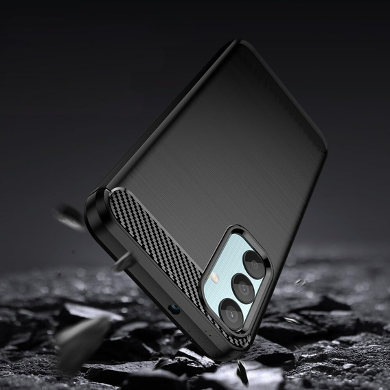 Case for Samsung Galaxy M15 5G, Carbon, black