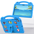 Children's case for Lenovo M10 X306 2 Gen / M10 Plus TB-X606 10.3 / Samsung Tab A 10.1 T510/515 / K10 X6C6, Cute Patterns, with stand, blue