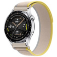 Nylon strap for Samsung Galaxy Watch Active 22mm, Beige
