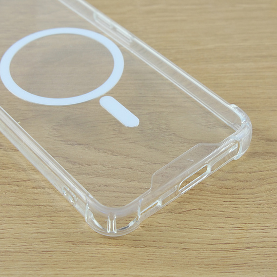 Case for Nothing Phone 2, Fusion Hybrid, for MagSafe, transparent