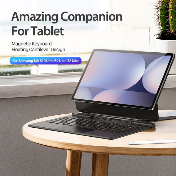 Dux Ducis Bluetooth keyboard case for Samsung Galaxy Tab S10 Ultra / S9 Ultra / S8 Ultra