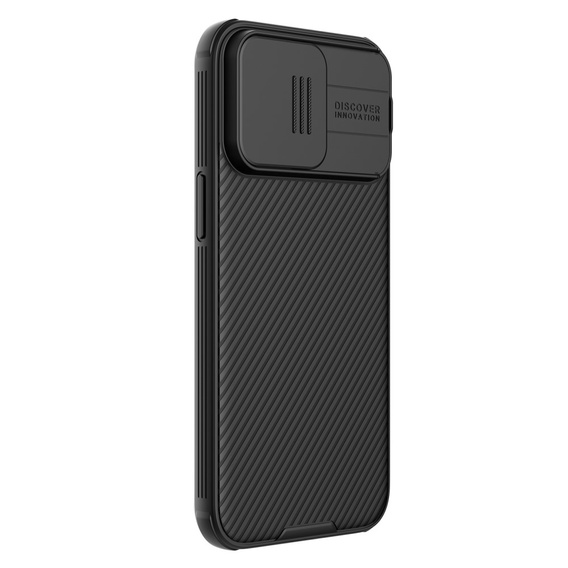 Case for iPhone 15 Pro, Armored Nillkin, CamShield Pro, Black