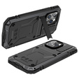 Case for iPhone 14 Pro Max, R-JUST, armoured, black