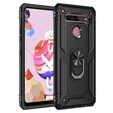 Armor Case for LG K51S, Nox Case Ring, black
