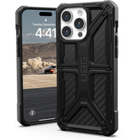 Case Urban Armor Gear for iPhone 15 Pro Max, Monarch, carbon black