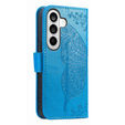 Butterfly flip case for Samsung Galaxy A37 5G, blue