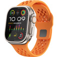 Silicone Strap for Apple Watch 1/2/3/4/5/6/7/8/SE/ULTRA 42/44/45/49MM, Orange