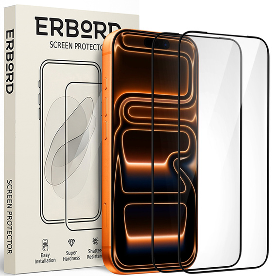 3D tempered glass - set of 2 for iPhone 17 Pro Max