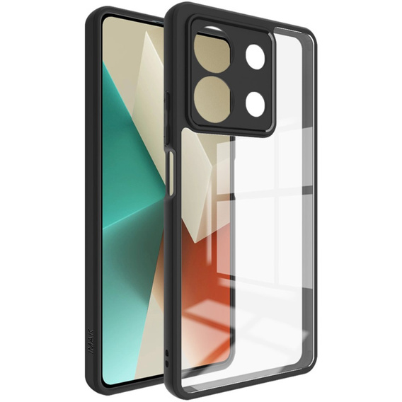 IMAK Case for Xiaomi Redmi Note 13 5G, UX-9A Series, transparent / black