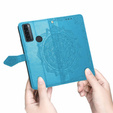 Flip case for TCL 20 SE, Mandala, blue