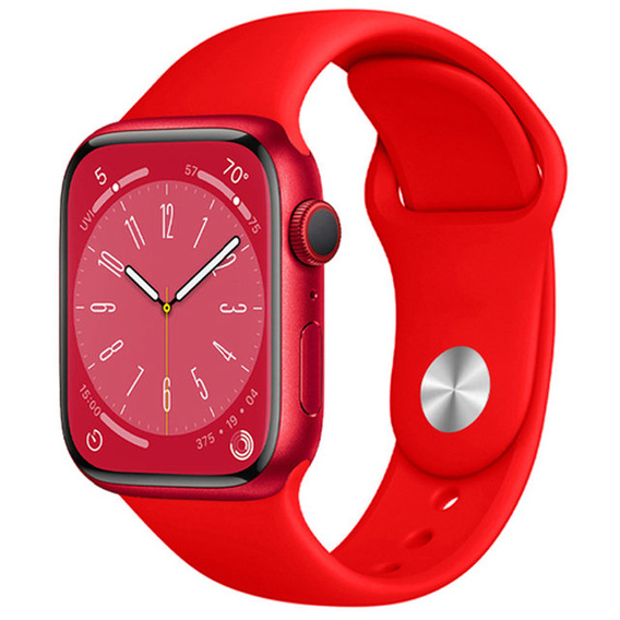 Silicone strap for Apple Watch 1/2/3/4/5/6/7/8/SE/ULTRA 42/44/45/49mm - Black