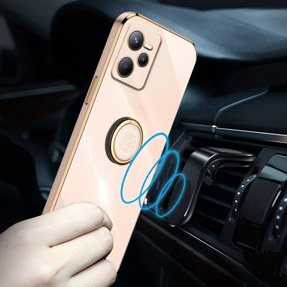 Case for Realme C35, Electro Ring, pink
