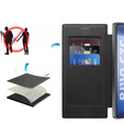 Flip case for Samsung Galaxy S25 Ultra, RFID Wallet MagSafe CamShield, black