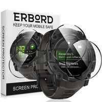 2x ERBORD Hybrid Glass for Garmin Instinct 3 50mm