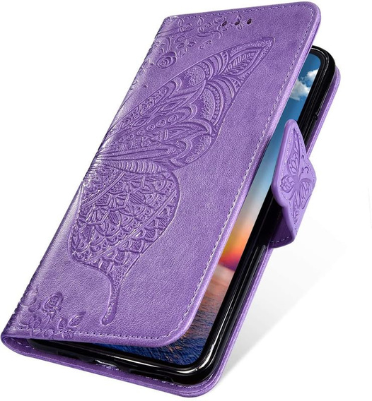 Flip case for OnePlus Nord CE4 Lite, Butterfly, purple