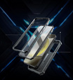 Armored case for Samsung Galaxy S24, Dexnor Full Body (Two Frames), black
