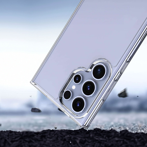 Case for Samsung Galaxy S24 Ultra, Fusion Hybrid, transparent