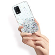 Case for Realme 8 5G, Glittery, transparent