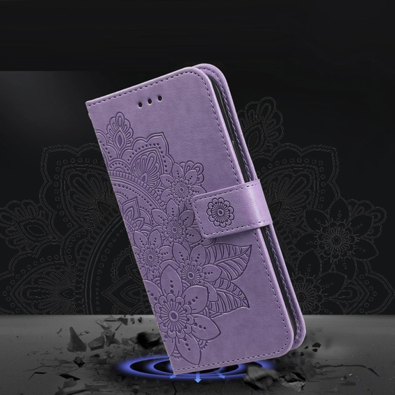 Flip case for Xiaomi Redmi Note 13 Pro 5G, Mandala, purple
