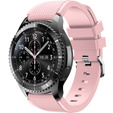 Silicone strap Twill Texture 20mm, Cyan