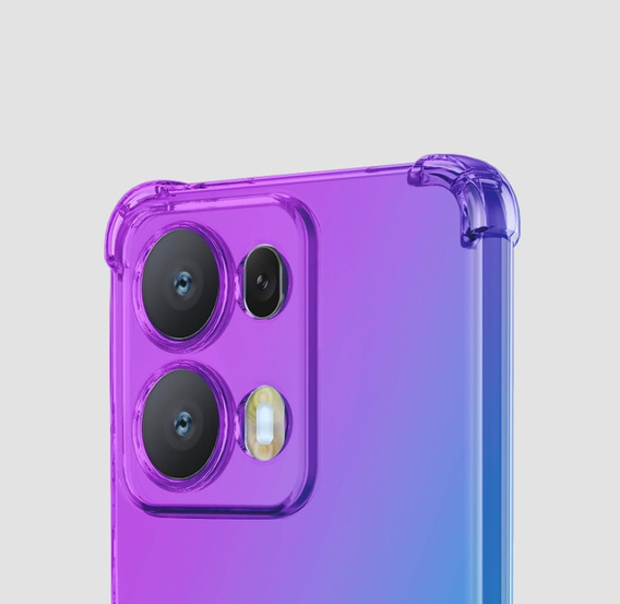 Case for Oppo Reno 13 Pro, Gradient Dropproof, Purple / blue