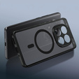 Case for Xiaomi Redmi Note 14 Pro 5G / Xiaomi Poco X7 5G, for MagSafe, ERBORD Matt Case, black