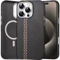 MagSafe's iPhone 15 Pro Max Case, Carbon Fiber, black