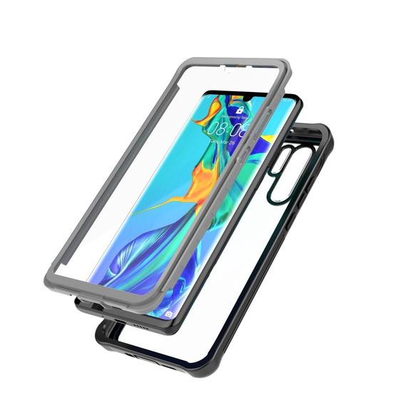 Case for Huawei P30 Pro, Shockproof, with film, black