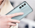 Case for Samsung Galaxy M15 5G, Fusion Hybrid, transparent / black
