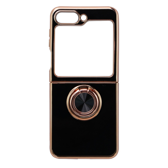 Case for Samsung Galaxy Z Flip 5 5G, Electro Ring, black