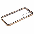 Case for Samsung Galaxy A16, Magnetic Dual Glass, gold