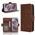 Flip case for Motorola Edge 50 Neo / Motorola ThinkPhone 25, Card Slot, brown