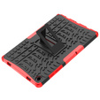 Case for Samsung Galaxy Tab A9+, Tire Armor, red