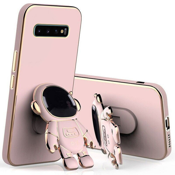 Case for Samsung Galaxy S10, Astronaut, pink rose gold