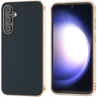 Case for Samsung Galaxy S23 FE, Cowhide Leather, green