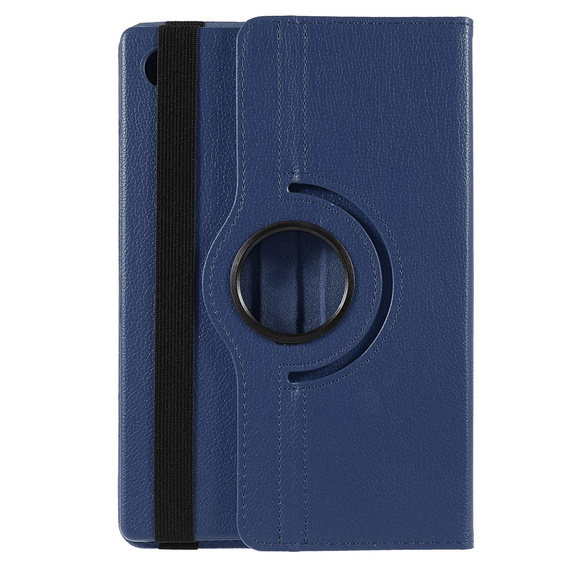 Case for Samsung Galaxy Tab A9+ TB330FU 10.95", Rotating 360, dark blue