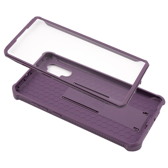 Armored case for Samsung Galaxy Note 10 Plus, Dexnor Full Body, purple