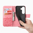 Butterfly flip case for Samsung Galaxy A37 5G, pink