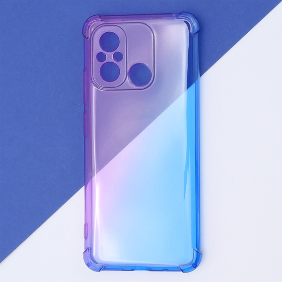 Case for Xiaomi Redmi 12C, Gradient Dropproof, Purple / blue
