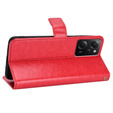 Flip case for Xiaomi Poco X5 Pro 5G, Wallet, red