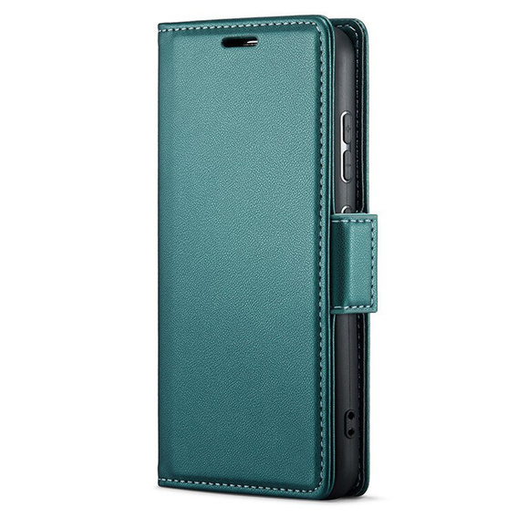 ERBORD Glossy Litchi flip case for Xiaomi Redmi Note 15 Pro 5G