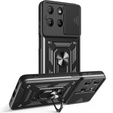 Case for Motorola Moto G15 / Motorola Moto G15 Power, CamShield Slide, black