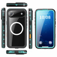 Case for iPhone Air, Waterproof IP68, SHELLBOX MagSafe, blue