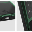 Love Mei Case for Samsung Galaxy S20 Ultra, armored with glass, green