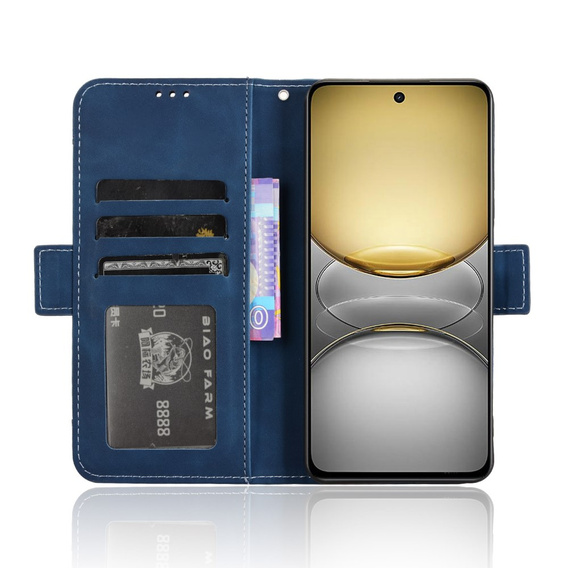 Flip case for Realme 14X / Realme C75, Card Slot, dark blue