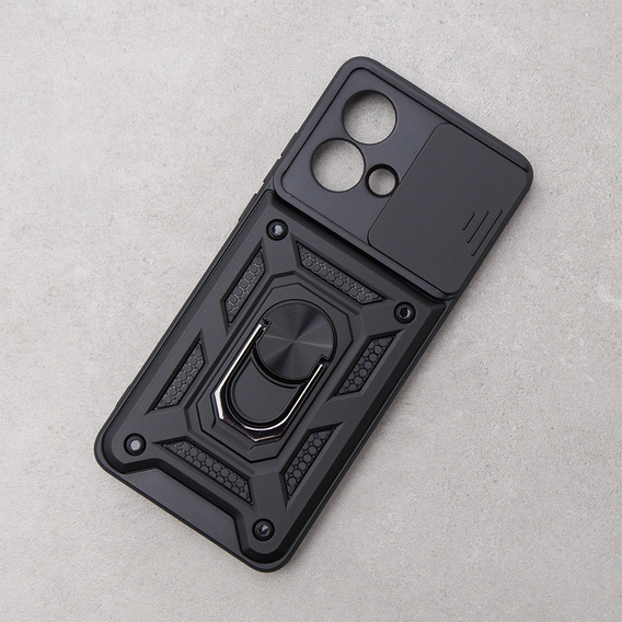 Case for Motorola Edge 40 Neo, CamShield Slide, black