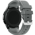 Silicone strap Twill Texture 20mm, Cyan