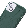 Case for iPhone 15 Plus, ERBORD Armor Mag, green